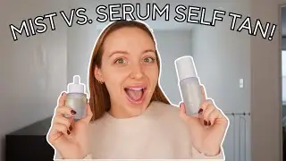 Тест автозагаров для лица MIST и SERUM! | РЕАЛЬНОЕ сравнение автозагаров для лица