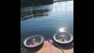 Kajakmotor, Vergleich Blac Cat BC 2400 und Rhino VX 24, Angelboot , Bellyboat