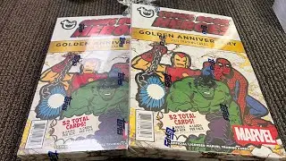 Case HIT Topps Marvel Comic Book Heroes Cards 2 Boxes FREE Giveaway