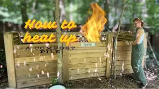How to heat a compost pile back up