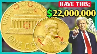 Look For This: How Much is a 1964 Error SMS Penny Worth a Lot of Big Money!