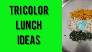 Tri Color Lunch | Lunch Recipes | Lunch Box Ideas |Blue Egg #lunch #lunchboxrecipe #tricolor  #egg