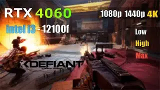 RTX 4060 - XDefiant - 1080p, 1440p, 4K | Max Settings | FPS Test