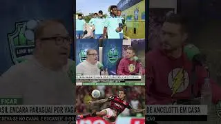 BRASIL &Eacute;  SELEIRO DE CRAQUES #sele&ccedil;&atilde;obrasileira #ancelotti #craques #neymar #futebol #youtubeshorts