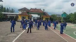 Gladi bersih tari badui kelas 7A SMP Negeri 1 Minggir