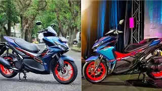 2025 YAMAHA AEROX CX CYBERCITY VS AEROX CYBERCITY OLD WALKAROUND COMPARISON