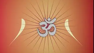 Hindu om  free #animated background for video
