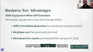 100% Bonus Depreciation BACK | Huge Tax Savings!