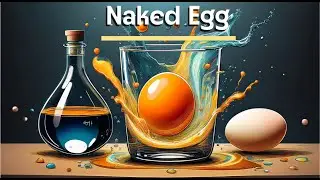 Kidz Science - Experiment 24: The Naked Egg | Calcium Carbonate | Acetic Acid