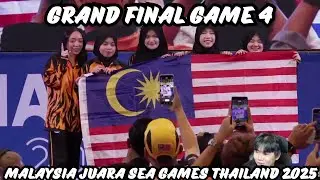 MALAYSIA JUARA! REAKSI STREAMER GRAND FINAL! MALAYSIA vs PHILIPPINES GAME4 SEA GAMES 2025  MAS vs PH