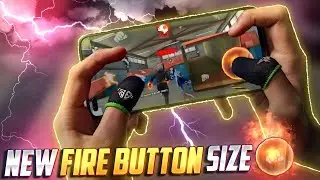 New Fire Button Size ✅ | After Update Free Fire 🤔 | Evolve FF
