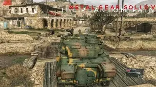 STOUT IFV-VS 105mm Canon & .50 cal machine gun , capture Guard Post Town &bull; Gameplay &bull; MgsV &bull; Xsx