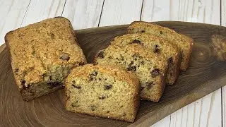 Egg-less Banana Bread with Almond Flour ( Vegan Substitute with Almond Milk)