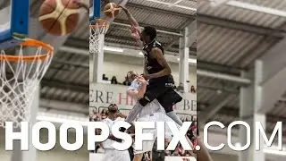 TrayVonn Wright POSTERIZES Adrien Sturt! Dunk of the Season?! Leicester Riders vs Cheshire Phoenix