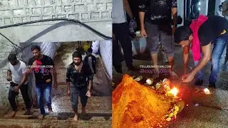 Tamil Hero Vishal Walking to Tirumala