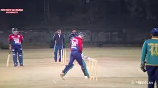 T20 Floodlight Match Leyton lions UK vs NYS Combind.at.Chak Akka.cricket stadium 🏟