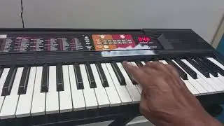 Oru raagam paadalodu Kaadhil kettadho song keyboard play.Aanandha raagam movie.