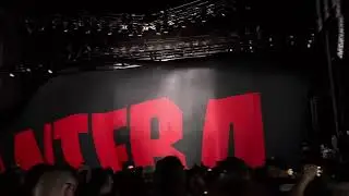 Pantera Suicide Note Pt 1 Pt 2 8.31.25 Isleta Amphitheater Albuquerque New Mexico USA show intro