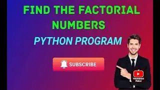 Python Program to Find the Factorial of a Number