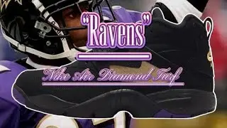 Nike Air Diamond Turf &ldquo;Ravens&rdquo; - Detailed look  + Price and Date Release