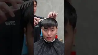 Textured fringe with taper