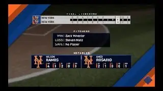 MLB The Show 19 online gameplay (no commentary ) Mets vs Mets lol