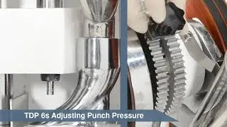 TDP 6s Tablet Press - Adjusting Punch Pressure
