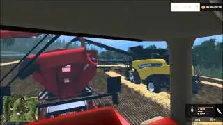 Farming Simulator 2015(FS15)/Nagy arat&aacute;s/Large harvest.(multiplayer)