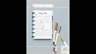 Happy Planner Printable: Today's Plan, Mini & Classic Sizes (Instant Download)