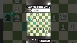 &ldquo;The silent piece&hellip; makes the loudest impact. ♞🔥&rdquo; #chessgrandmaster #chessplayer #brilliantmove