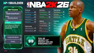 BEST RAY ALLEN BUILD | NBA 2K26 NEXT GEN