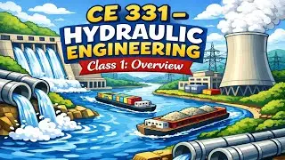 Course Overview, Intro to Hydraulic Engineering, Flow Resistance - CE 331, Class 1 (12 Jan 2026)
