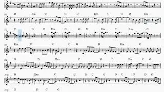 Glycerine by Bush - Popular  &ndash; Play Along for Violin, Flute or Guitar