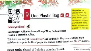 One Plastic Bag Class 3 in hindi l Gulmohar Class 3