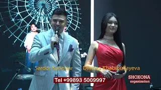 Sardor Karimov va Dilnoza Khabibullayeva (million jamoasi a'zosi) O'zbegim to'ylarida xizmatda