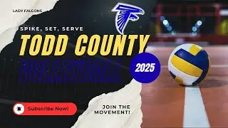 Todd County Falcons vs White River Tigers Volleyball