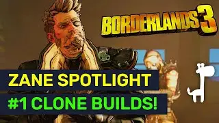 Borderlands 3 | ZANE Spotlight: Super Saiyan Clones & Rain Of Grenade Build!