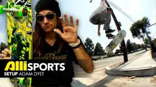 Adam Dyet Skateboard Setup - Alli Sports