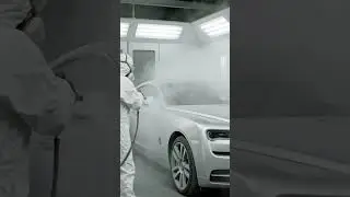 Dust Blown Away  Final Body Prep Before Primer on the Rolls Royce Spectre ASMR Restoration