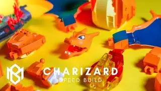 Blocks Pokemon - Charizard | Speed Building | ASMR Lego Unboxing