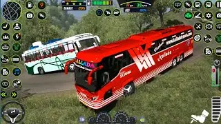 Offroad Coach Bus Driving Simulator 3D Uphill Tourist Transport Driver - Android Gameplay