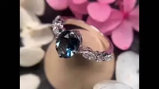 London Blue Topaz Ring