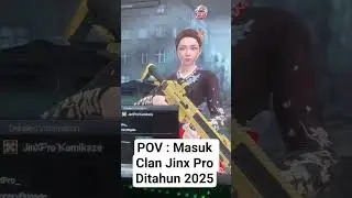 POV : Masuk Clan Jinx Pro Ditahun 2025 #pointblank #jinxpro #jinxproamanda