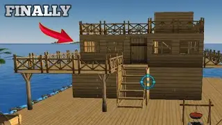 FINALLY I MADE MY HOUSE | OCEAN SURVIVAL