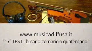 17° TEST - binario, ternario o quaternario