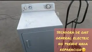como reparar secadora de gas general electric que no prende y no calienta reparacion..🙂