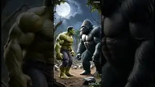 Incredible animal fusion 🤯🤯🤯 hybrid #hulk #gorilla #fusion