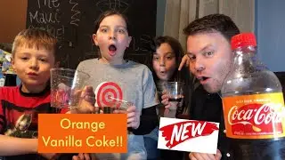 Orange Vanilla Coke Drink Review Feat. The Showkids | Must Or Bust