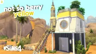 HOME TOUR - Not So Berry Tiny House: #3 YELLOW 🍌 | The Sims 4