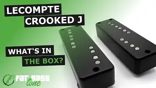 LeCompte Crooked J 5 String Soapbar Bass Pickups: What&rsquo;s In The Box? (A Close-Up Look)